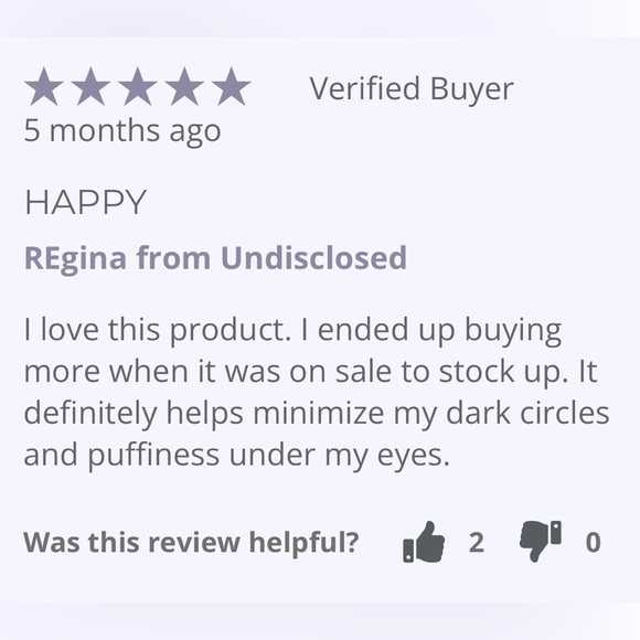 DERMA•E * Vitamin C NO DARK CIRCLES Eye Cream - Picture 8 of 10